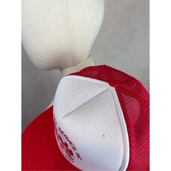 Vintage City Truck Service Charlotte NC Trucker Hat - Picture 6 of 7